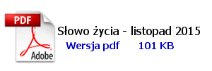 Słowo Życia - listopad 2015